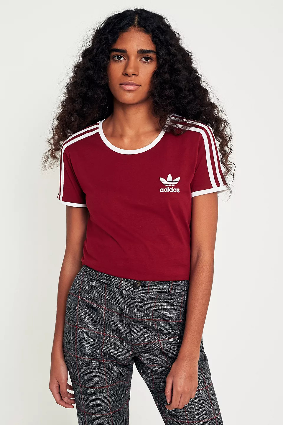 Adidas Originals Women’s 3-Stripes Tee Black Short Sleeves T-Shirt CY4752