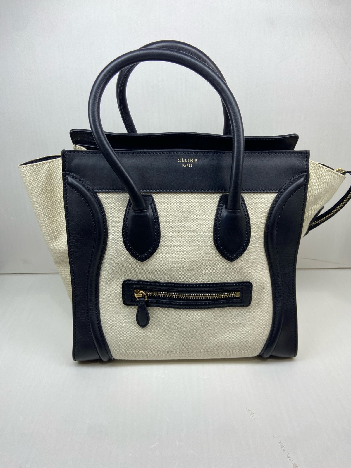 Celine Pre-Owned Authentic Satchel Colorblock 30.5*29*17 Free Tracked Shipping