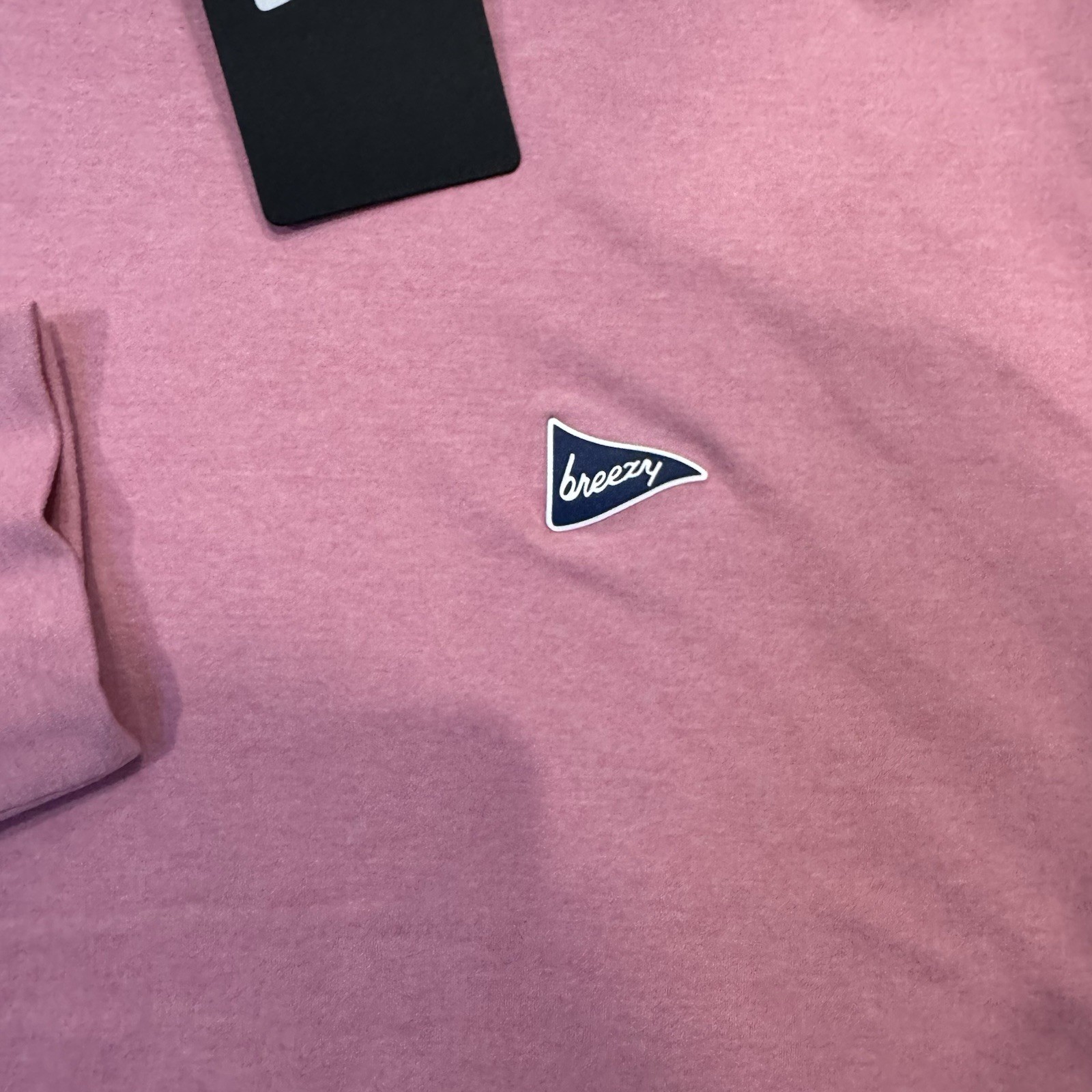 NWT Breezy Golf The Gimme Hoodie Petal Pink Men’s Sz L NEW