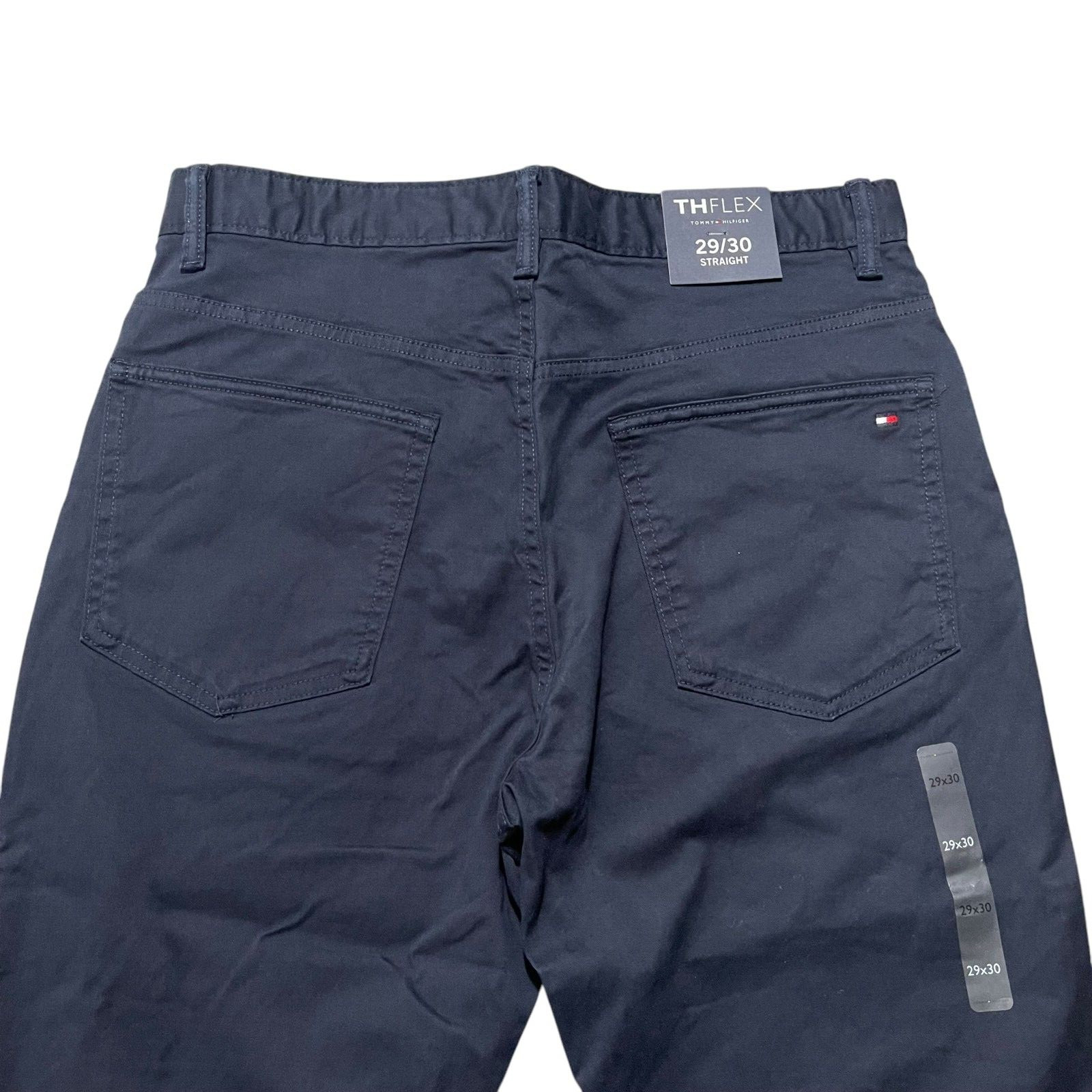 NWT Tommy Hilfiger Men’s Stretch Twill Straight Fit Pants Slimmer Hip and Thing