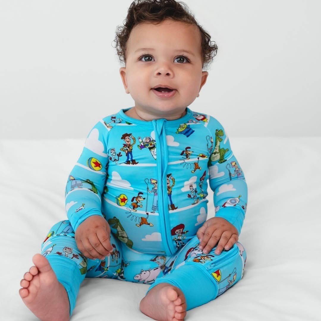 Little Sleepies Disney Toy Story Bamboo Zippy Preemie Blue Woody Buzz Lightyear