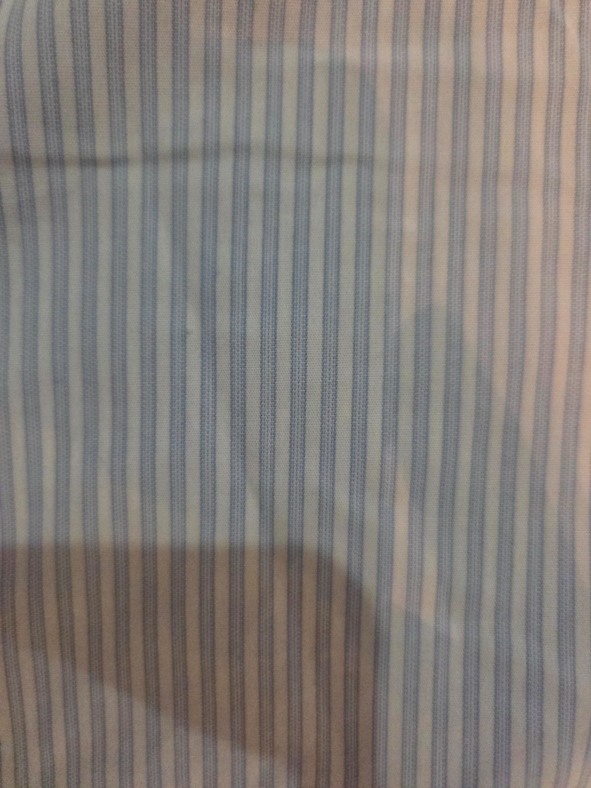 Mens 17 – 35 JOS A BANK Blue Striped Dress Shirt Traveler Button Down Collar