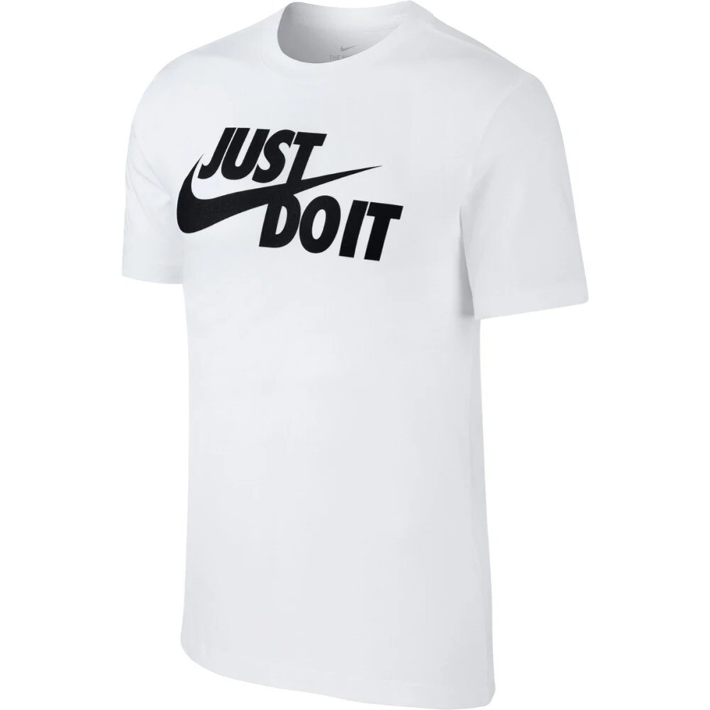 Nike Men’s T-Shirt Sportswear “Just Do It” Short Sleeve Crew Neck Athletic Shirt