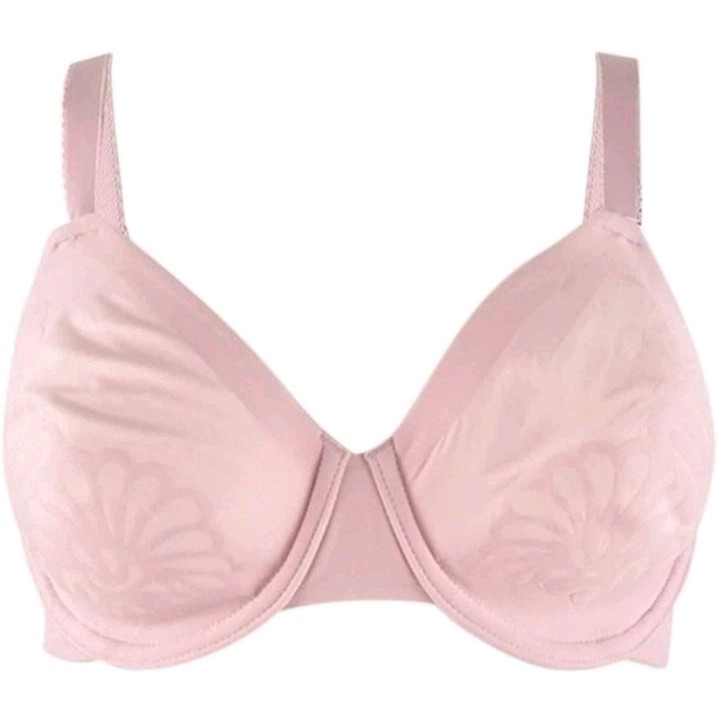 NWT Bali Lift Moderate Coverage Style 6563 Underwire Bra Hush Pink 40B #1002