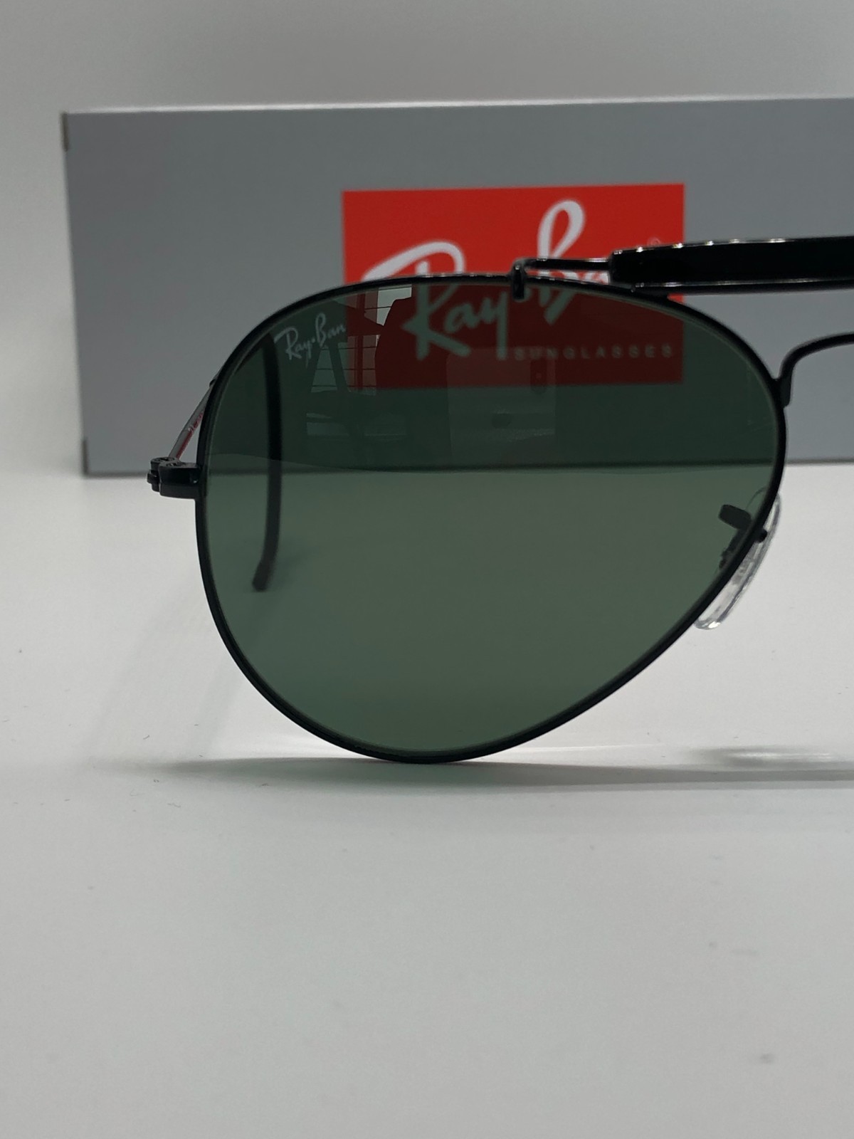 Ray-Ban RB3030 Outdoorsman L9500 58•14 160 Green G-15 Lens 58mm Sunglasses