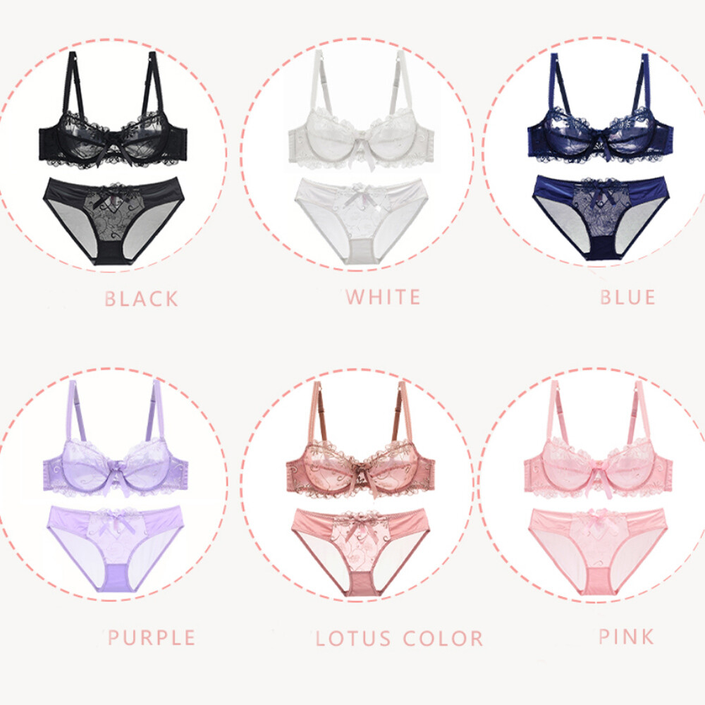 Comfort Ladies Bras Set Lace Sexy Lingerie Underwear Brassiere Lover’s Panties