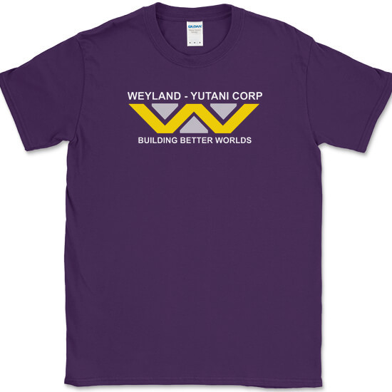Weyland-Yutani Corporation T-Shirt Funny Aliens Movie Humor Graphic Tee