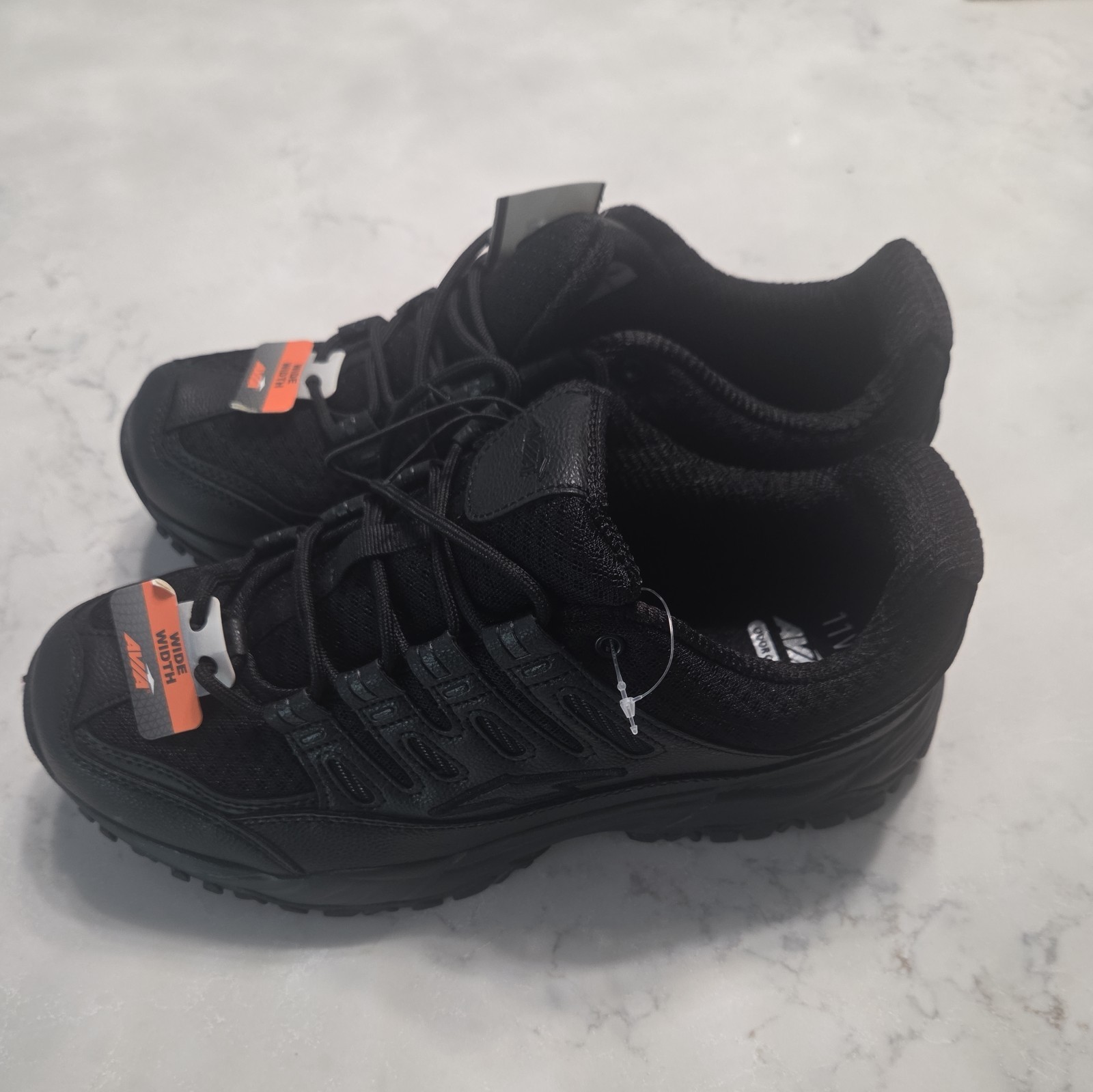 Avia Women’s Elevate Athletic Sneakers-Black- 11-NWT