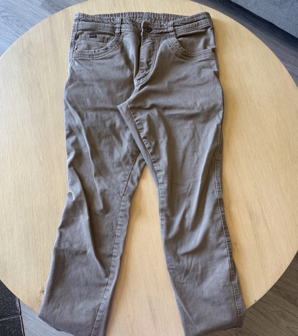 KÜHL Men’s Revolt Pants Tan Solid 5-Pocket Regular Fit Size 34×34