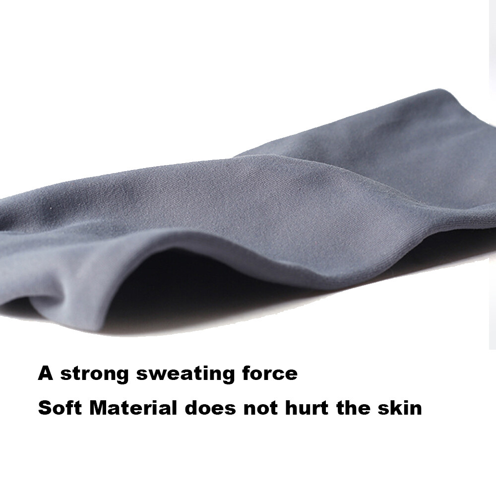 Women Men Yoga Sports Wide Headband Sweatband Hair Band Head Wrap Turban US FAST