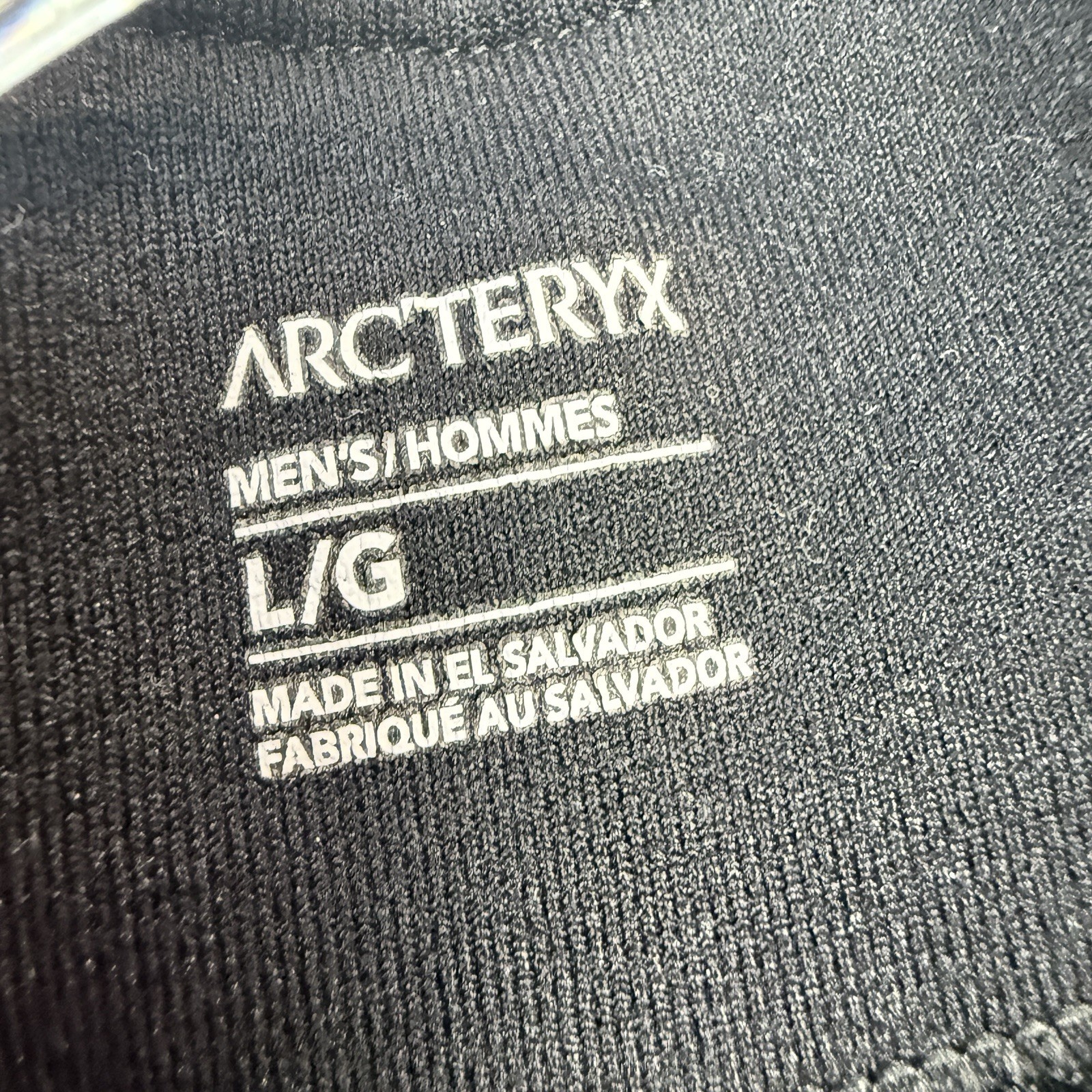 Arc’teryx Delta Half Zip Jacket Men’s Fleece Black Large L/G $200