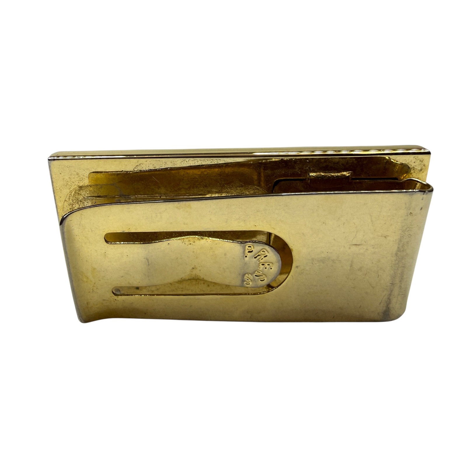 Gold Tone $100 Bill Benjamin Franklin Money Clip Men’s Wallet Accessory Novelty