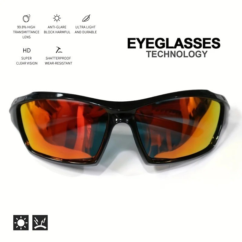 New 2026 Polarized Vertex Men AntiGlare Fishing Cycling Driving Sport Sunglasses