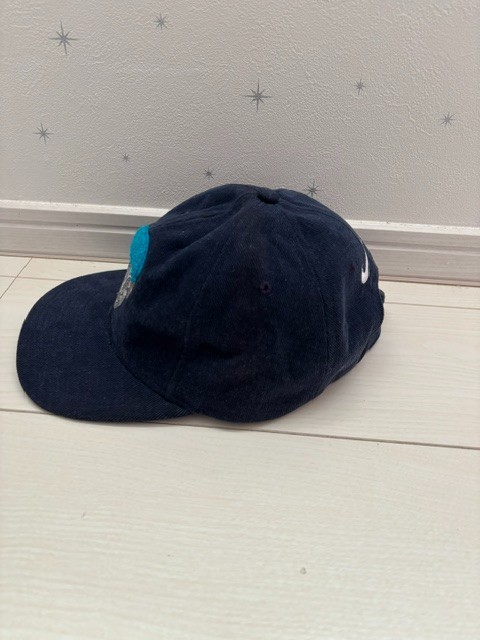 FOR SG BUYER – Vintage Nike Dennis Rodman Black Cap Hat Made In USA 90s