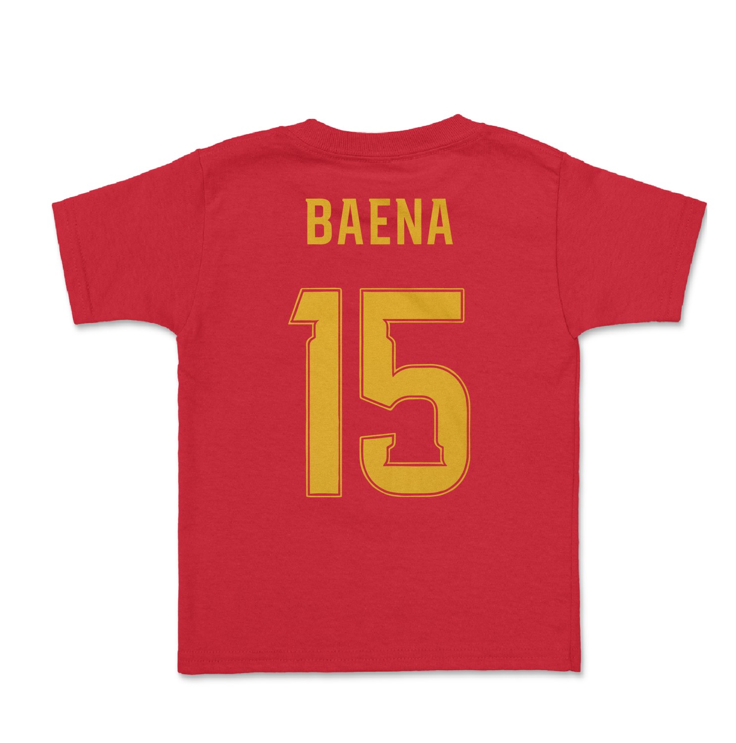 Spain Soccer Pride Baena 15 Two-Sided Tribute Toddler T-Shirt
