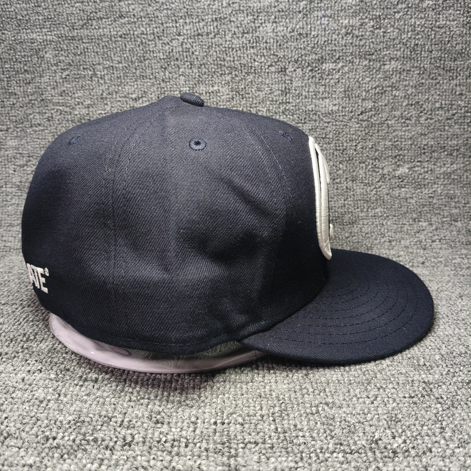 New Era Penn State 59FIFTY Fitted Flat Brim Navy 7 1 4 Hat