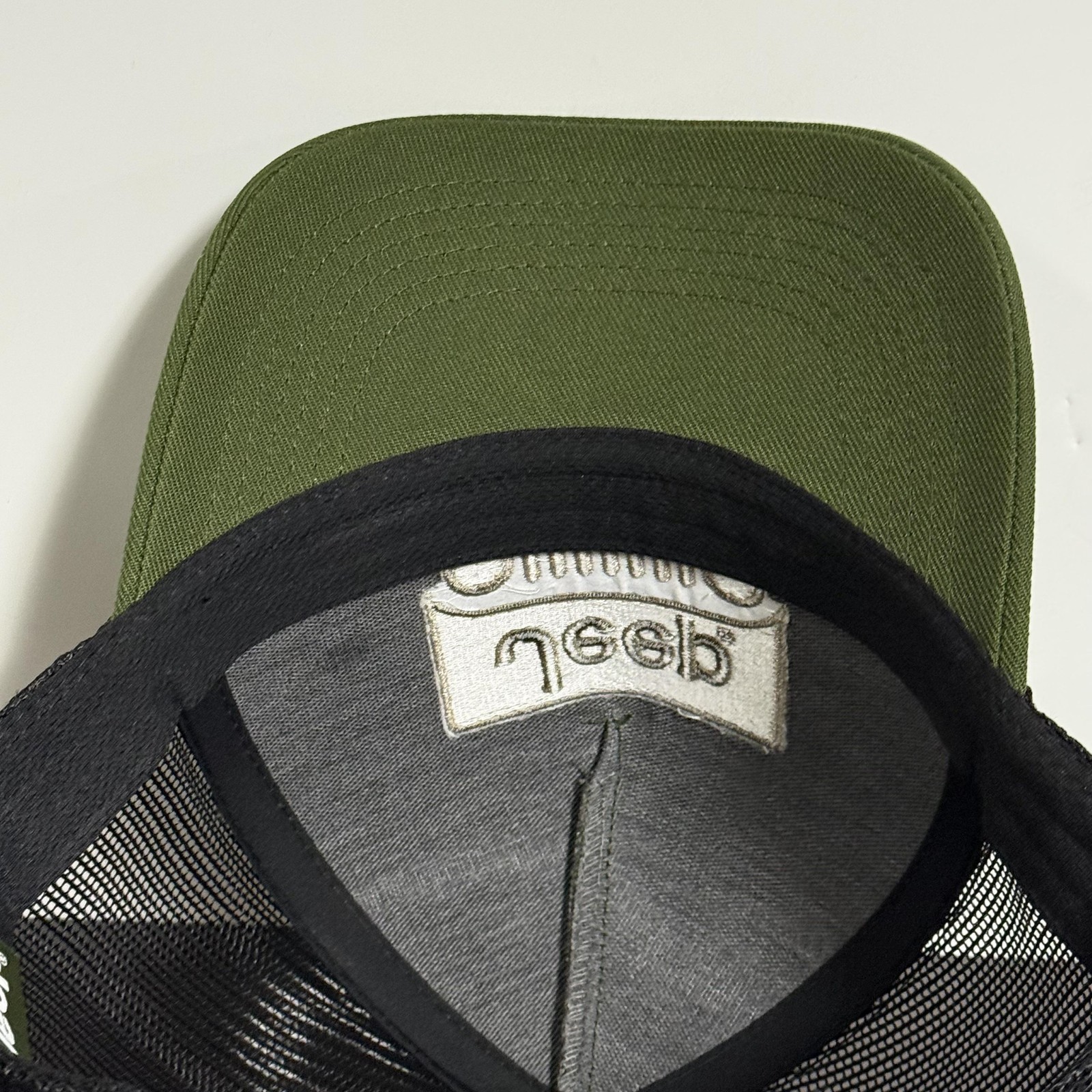 Jeep Grill Snapback Hat Green/Black Duck on Side Adult Adjustable Cap NEW!