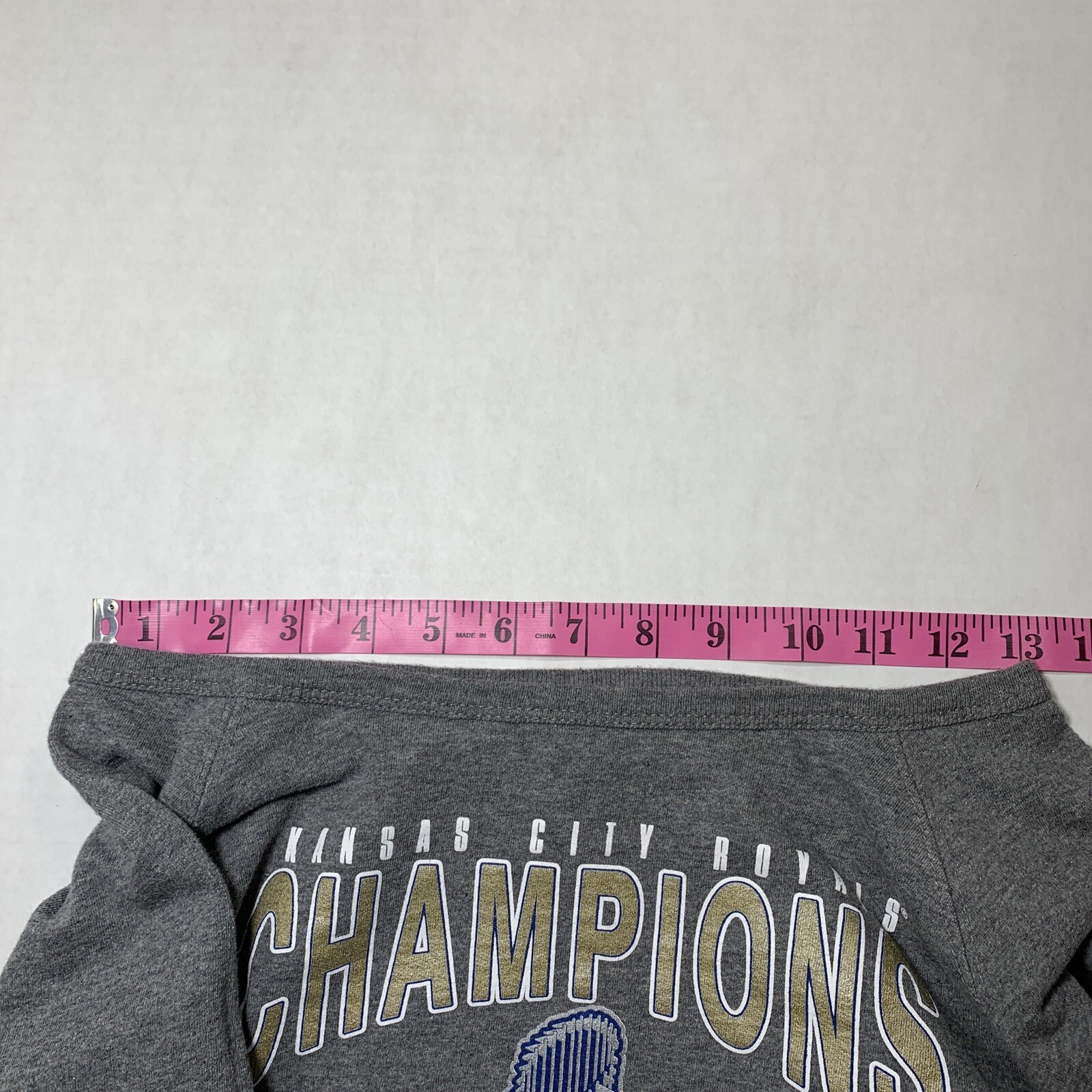 Kansas City Royals 2015 World Series Champions Sweatshirt Women’s Size Large