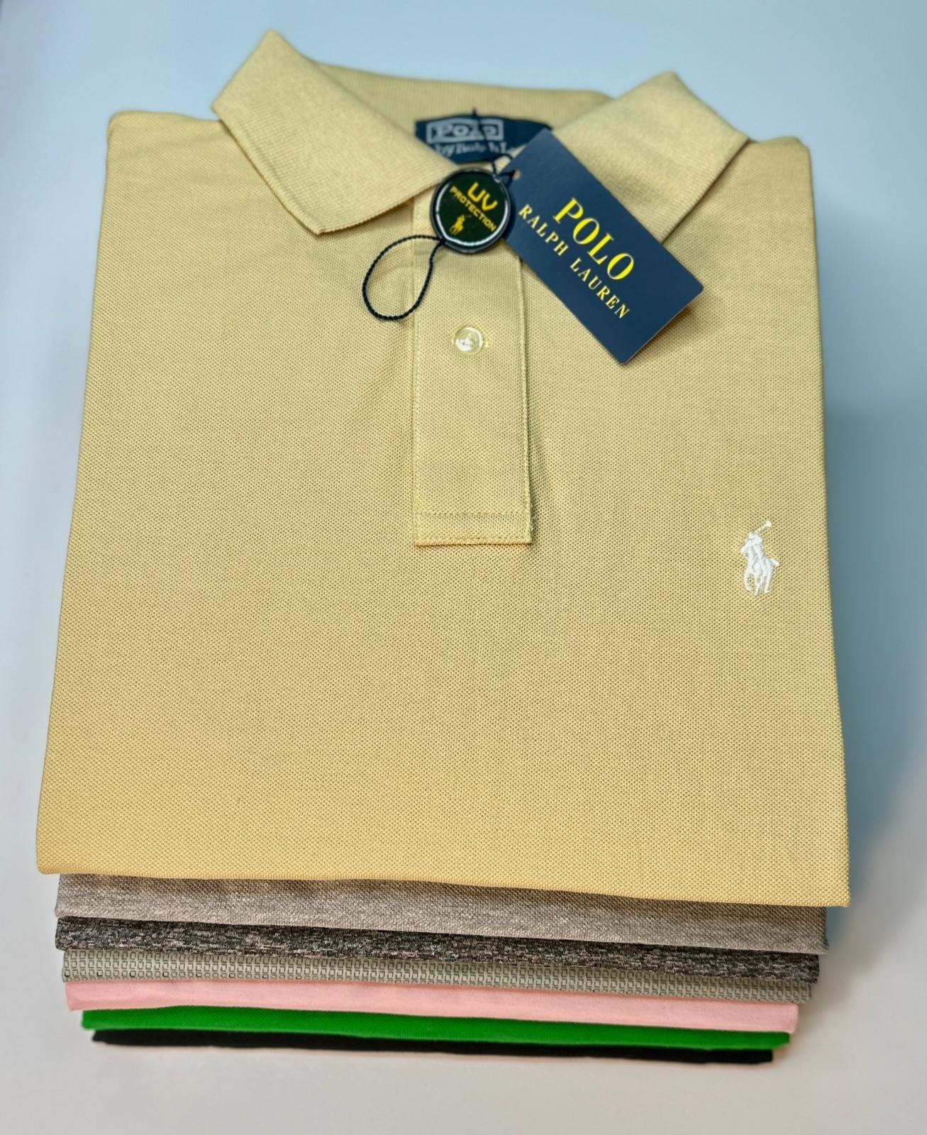 Polo Ralph Lauren Men Custom Slim Fit 100% Cotton Short Sleeve Free Shipping