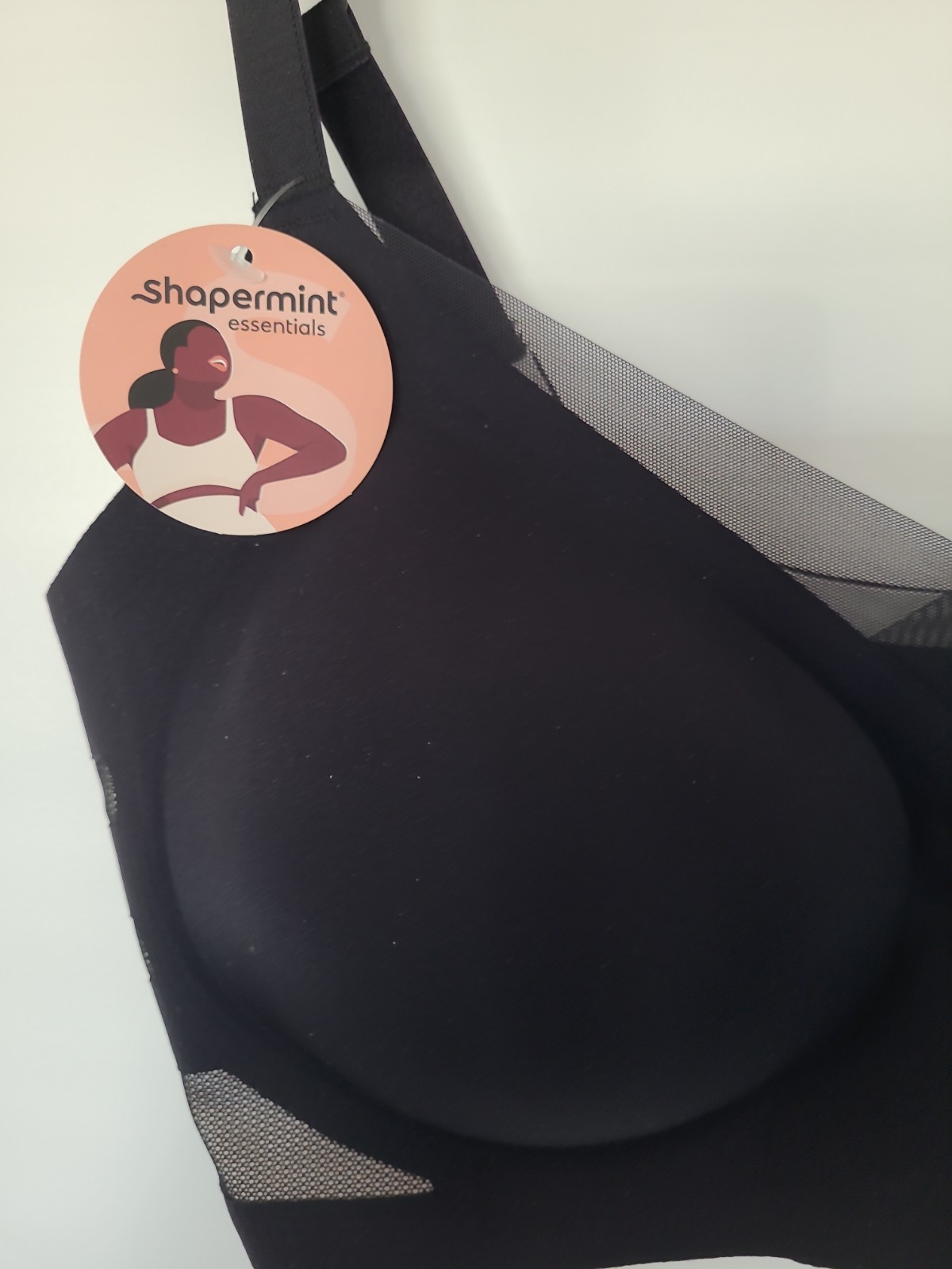 shapermint Womens bra Black Sz. large NEW