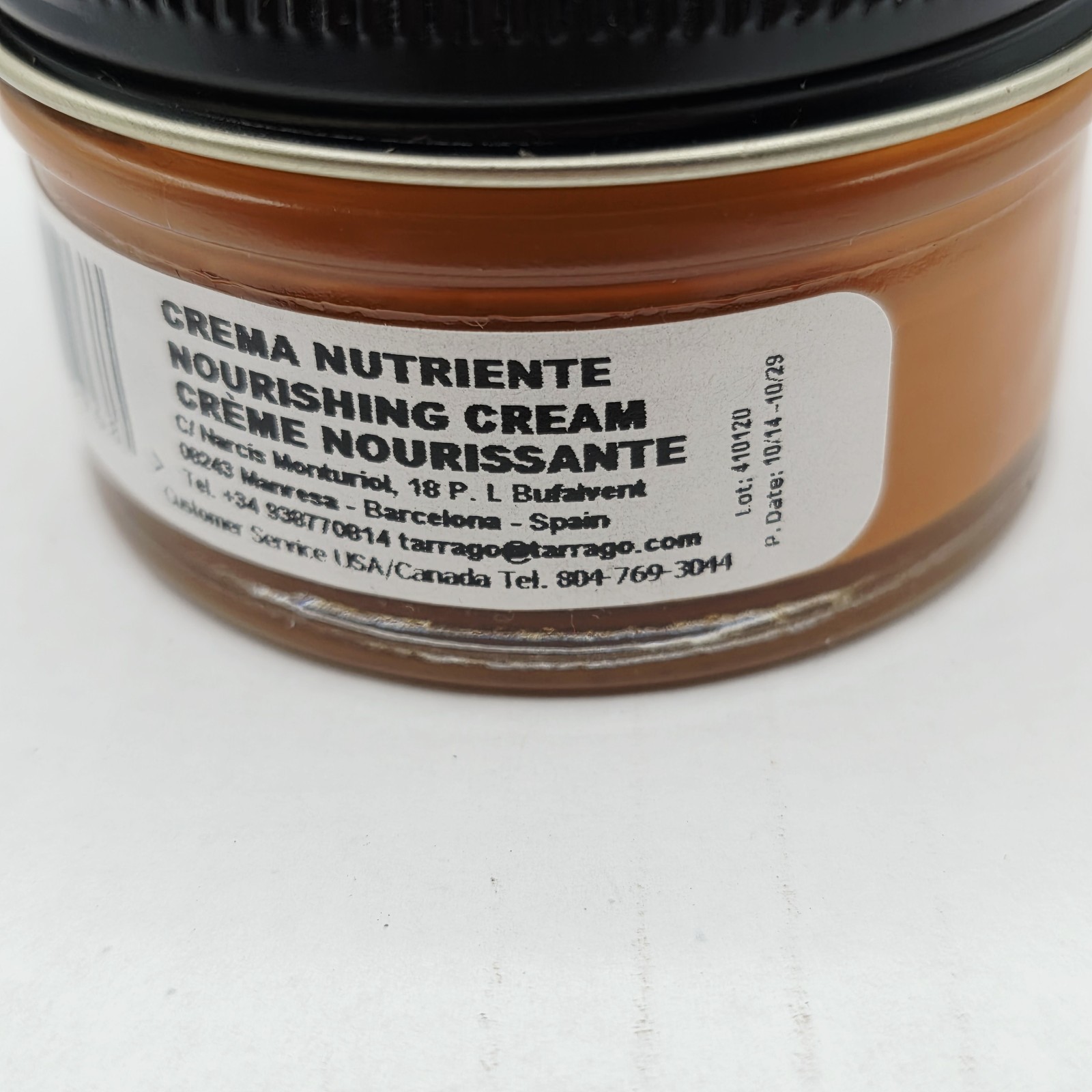 Tarrago Shoe Polish # 103 Pale Orange Cream Leather Protector 1.76 oz. 50ml Boot