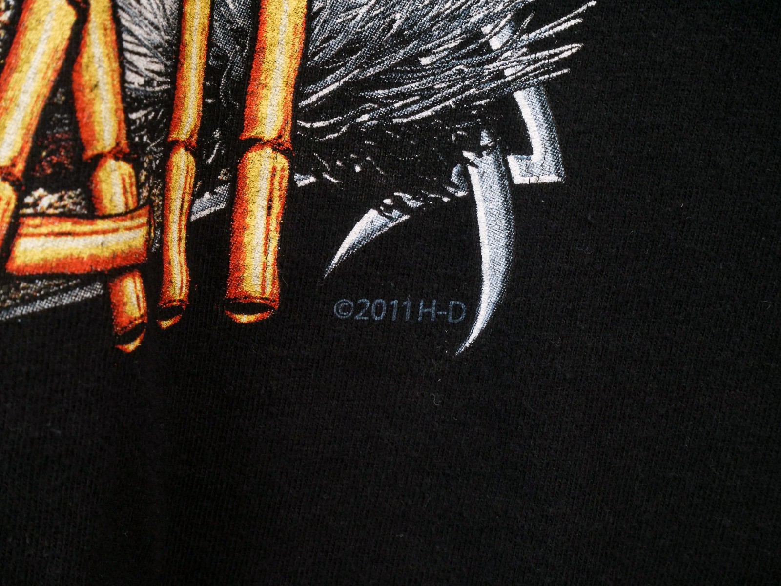 Harley Davidson Mens XL Maui Hawaii Motorcycle Graphic T Shirt Black 2011
