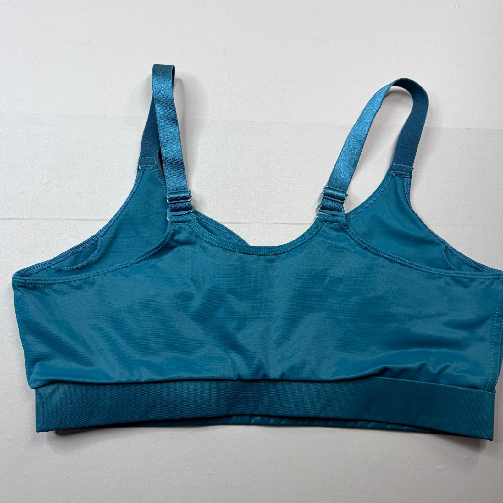 Ruby Ribbon Demiette Bra 36 Reina 1813 Wireless Convertible Strap Blue