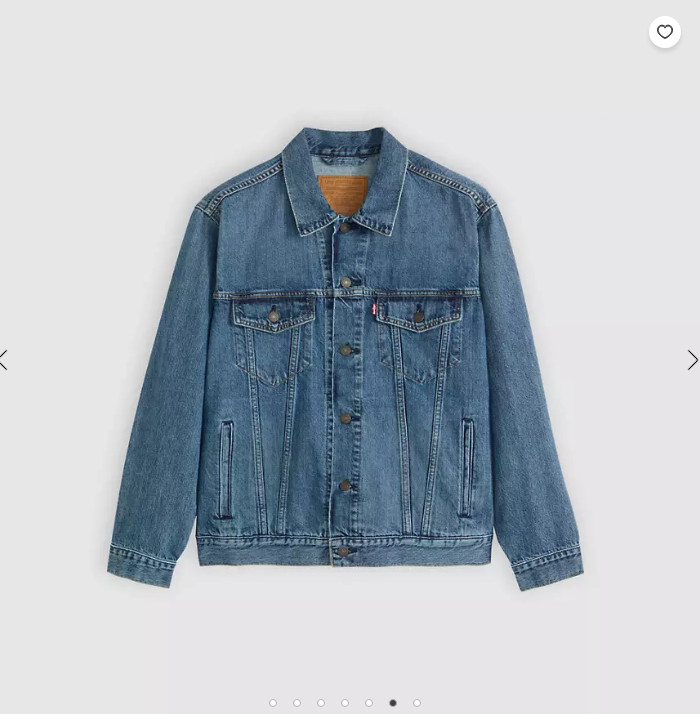 Levi’s Relaxed Fit Thermodapt Trucker Jacket – Friend Of Mine – Medium Wash NEW
