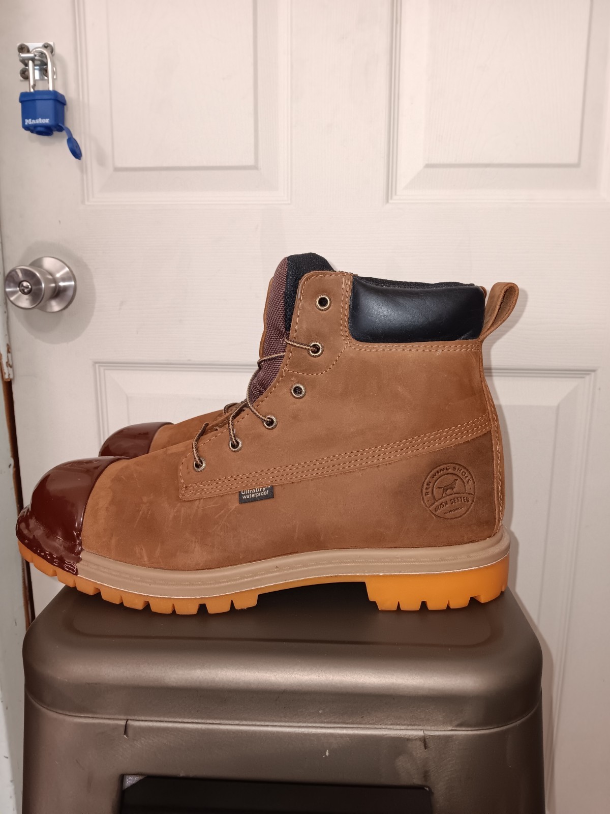 Irish Setter Men’s Steel Toe Boots 83614 With Tuff Toe Size 11.5 E2 EUC