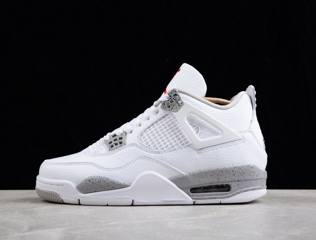 Jordan 4 Retro “White Oreo ” Men’s Basketball Shoes Mid Top