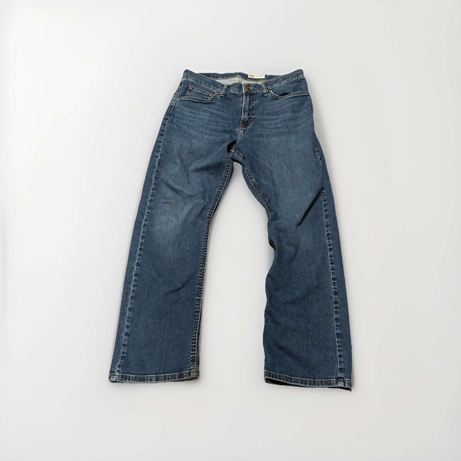 Wrangler Relaxed Boot Jeans Men’s 32×30 Blue Medium Wash Bootcut Relaxed Fit