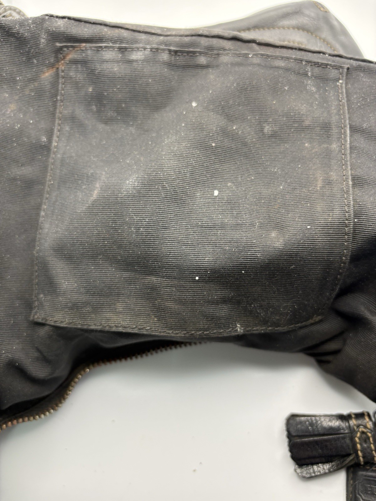 Coach 7462 Legacy Hamilton Black Leather Shoulder Bag Project/Replacement Parts