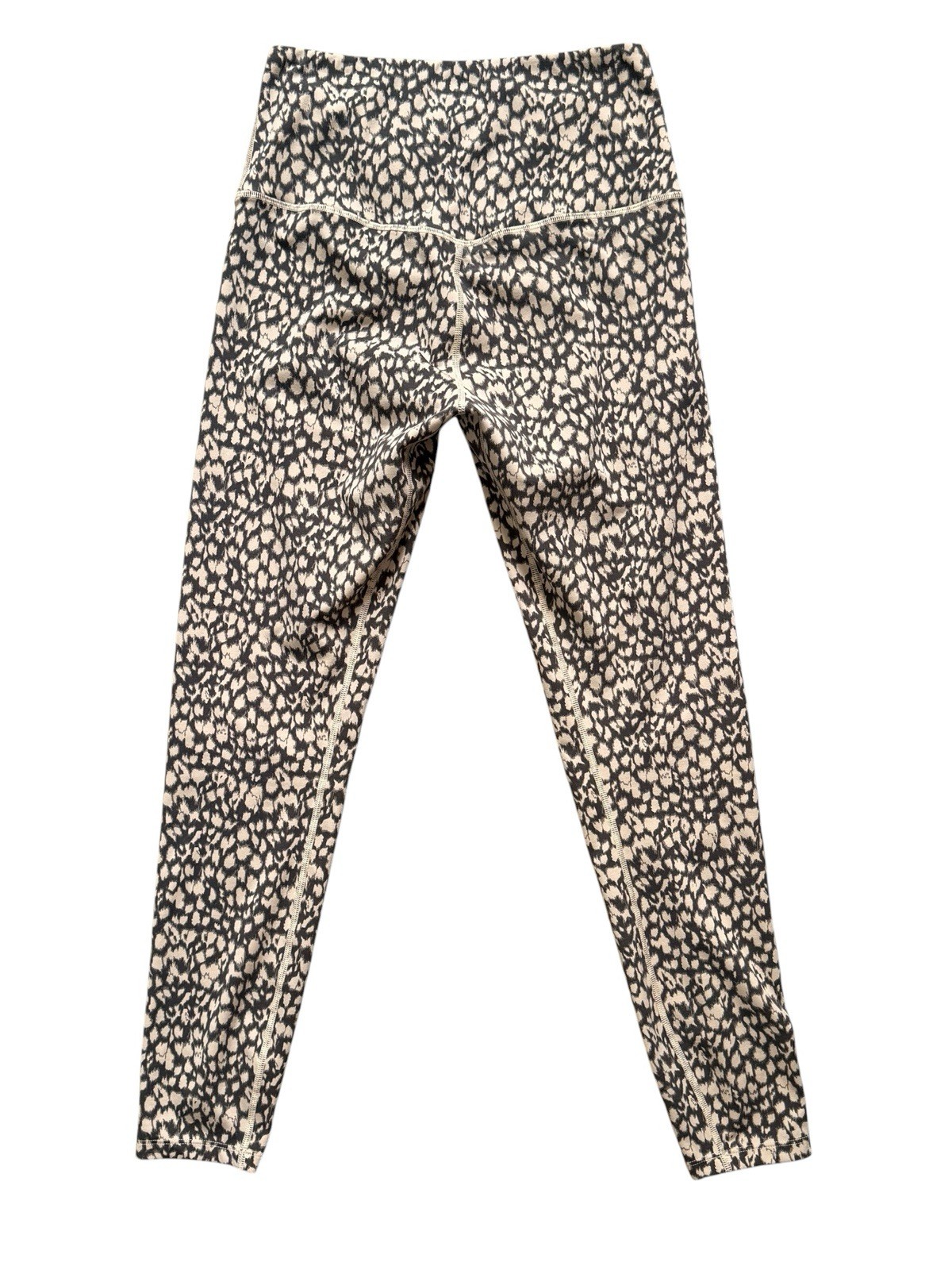 Varley Let’s Move High Rise Leggings Motion Spots Animal Print Size Small