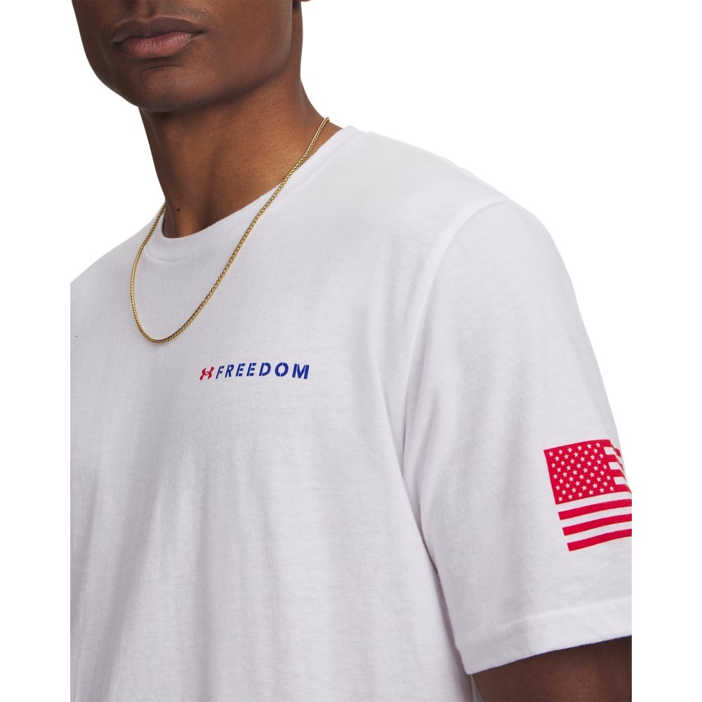 Under Armour 6004097 Men’s UA Freedom Left Chest Short Sleeve Tee Graphic