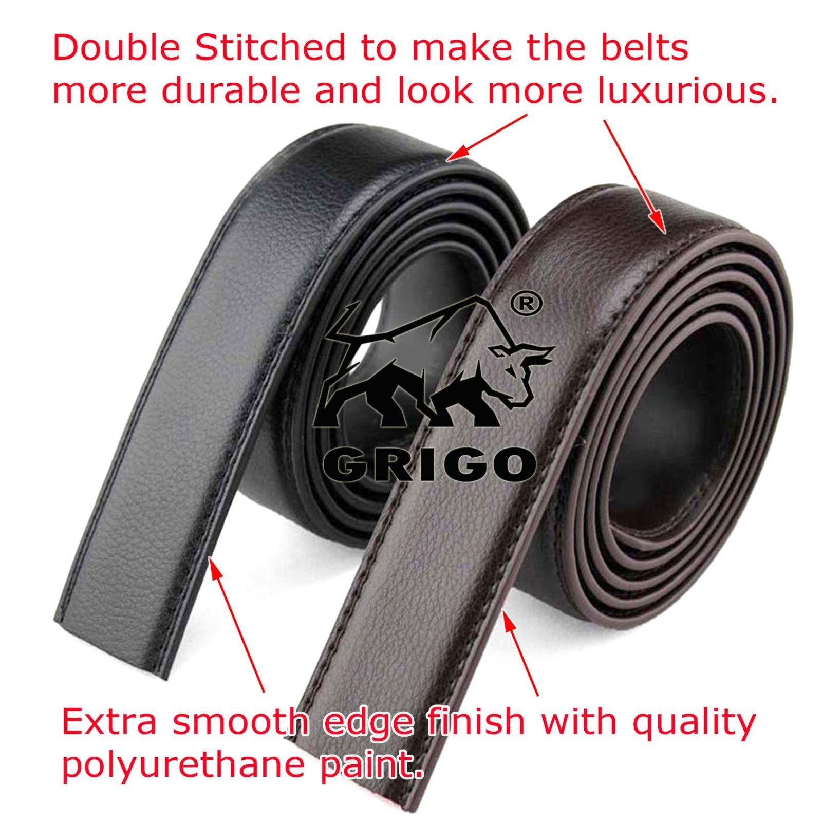 Lot Genuine Leather Mens Ratchet Belt Belts For Men Adjustable Automatic Buckle