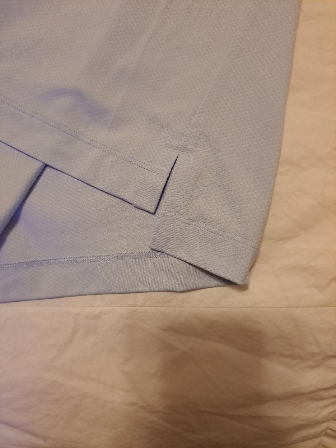Lululemon Mens Polo Top Light Blue No TagExcellent Condition Returns Accepted