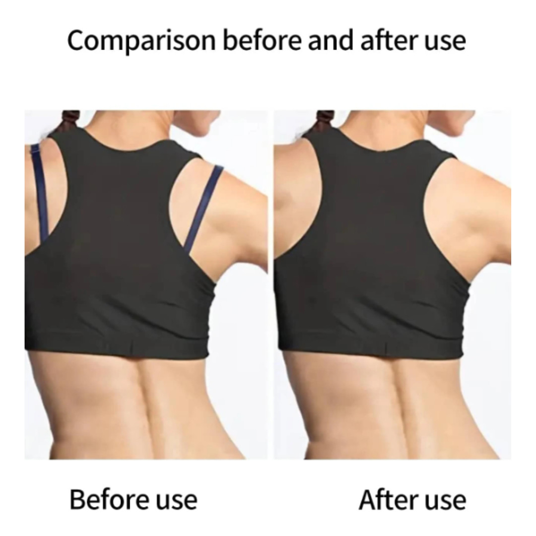 Women Bra Strap Holder Clips for Racerback Anti-Slip Bra Cross Back Clips 4 Pcs