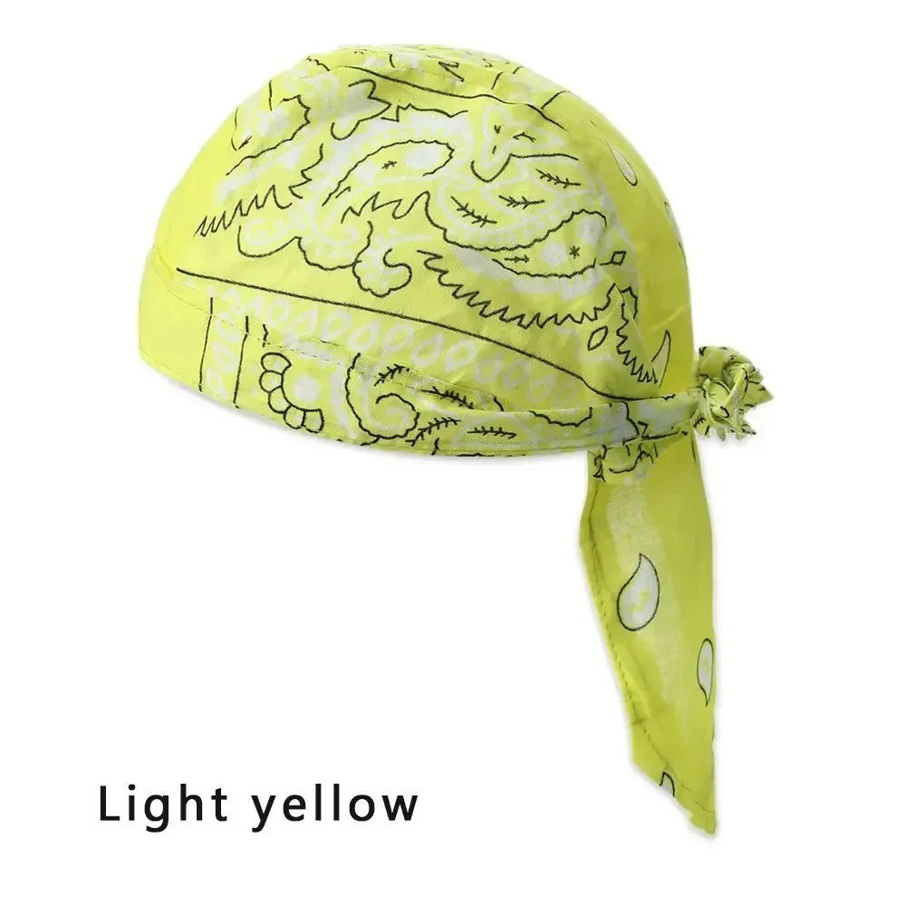 Elastic Motorcycle Wrap Biker Du Bandana Paisley Doo Rag Head Skull Cap Durag US