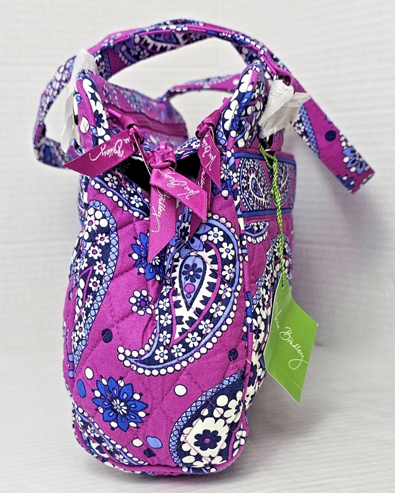 Vera Bradley Whitney Shoulder Bag in Cotton Boysenberry