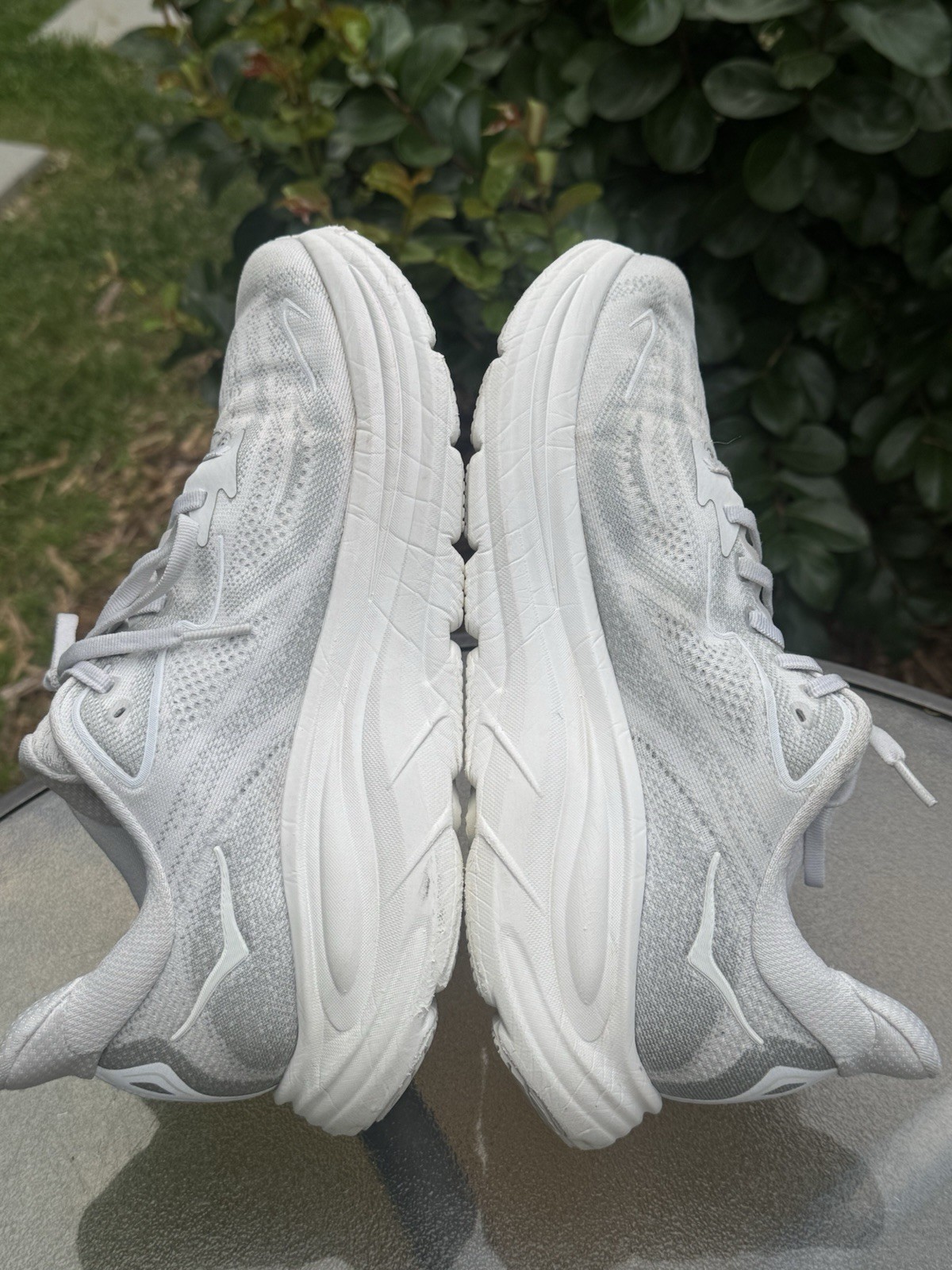 Hoka One One Clifton 10 Women’s Size 10 B Gray Running Athletic Shoes