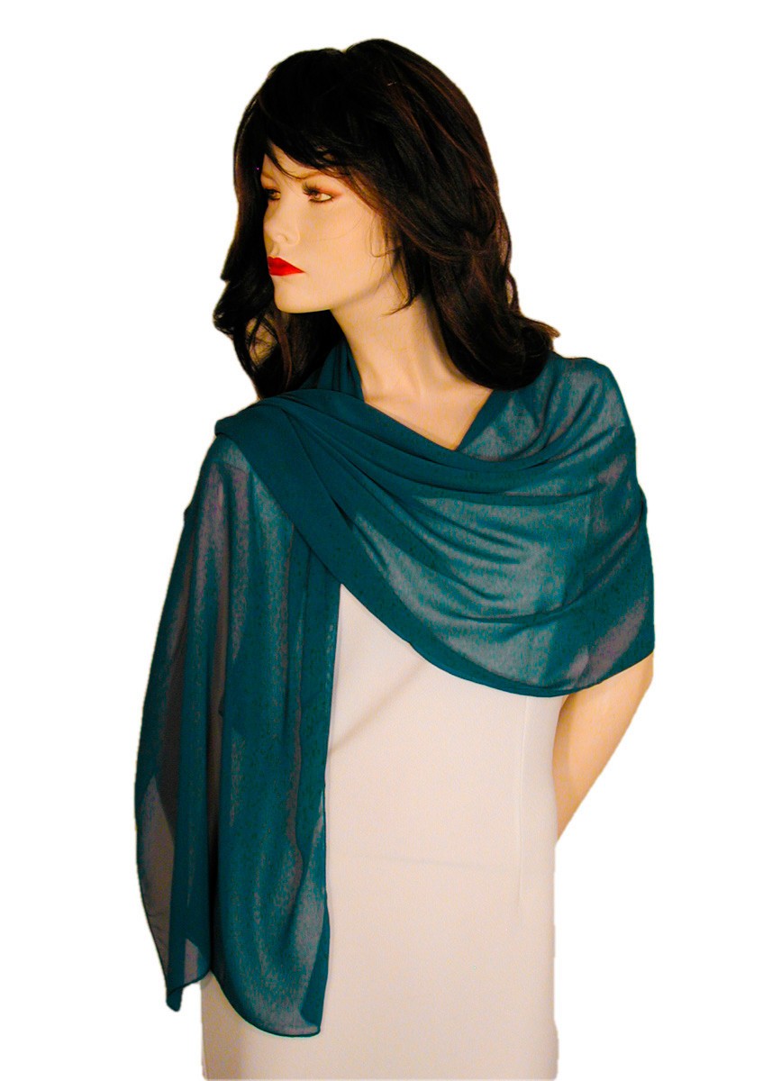 Long Sheer Chiffon Scarf Wrap Shawl Hijab Solid 47 Colors Evening – W178