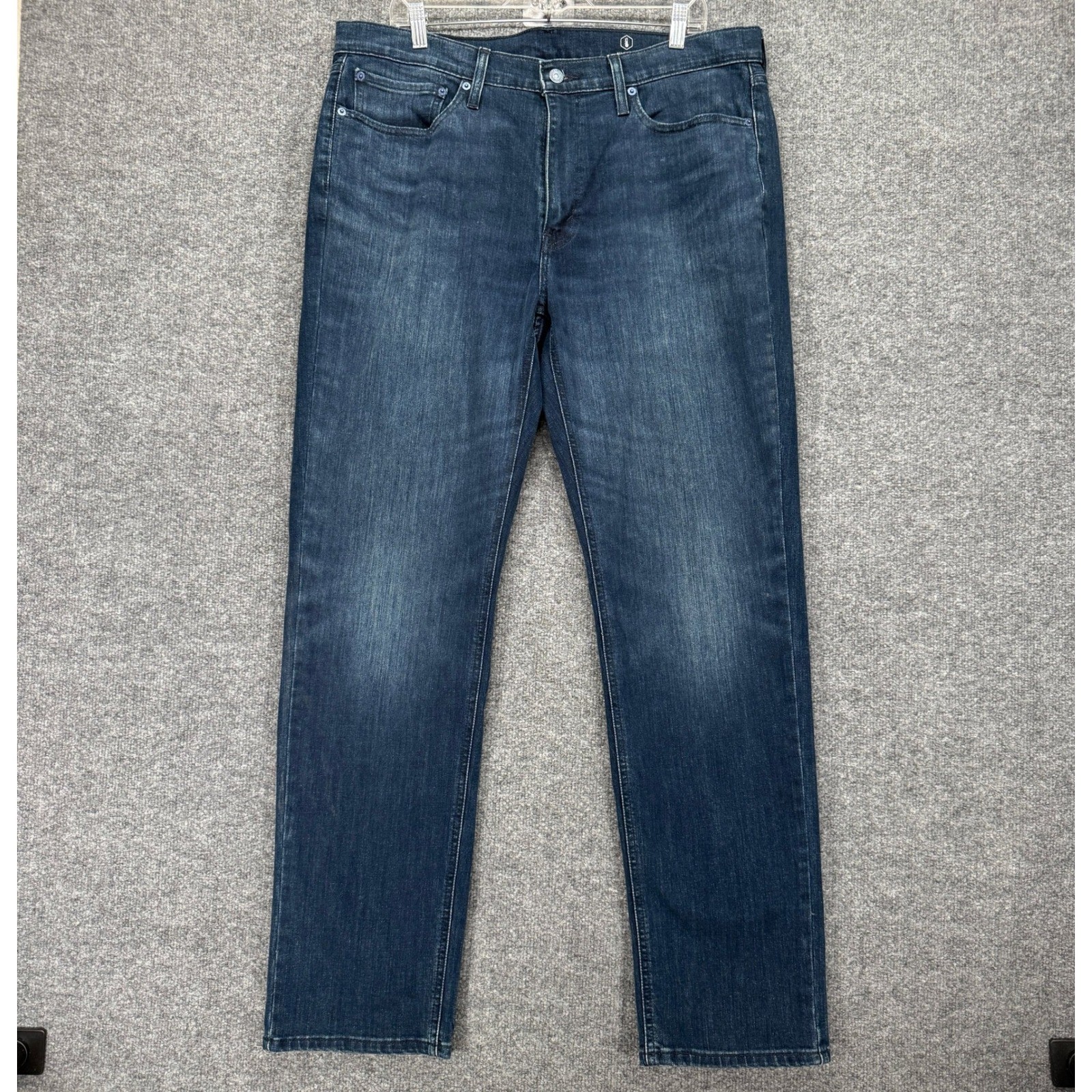 Levis 541 All Seasons Tech Jeans Mens 38×34 Blue Athletic Taper Stretch Denim