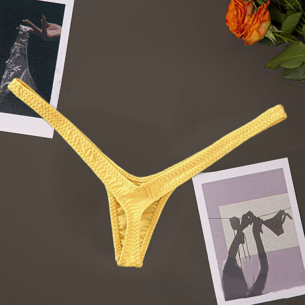 Women’s Sexy Lingerie Underwear Mini T-back Micro G-string Thongs Briefs Panties