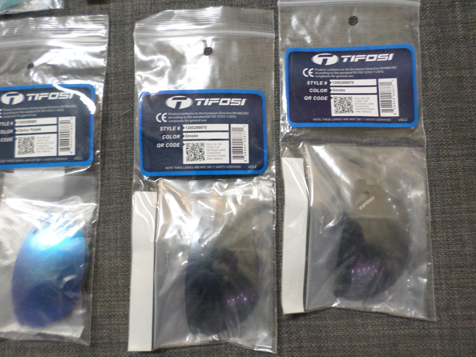 Tifosi Wasp Replacement Parts Lot – Lenses – Bulk Bundle