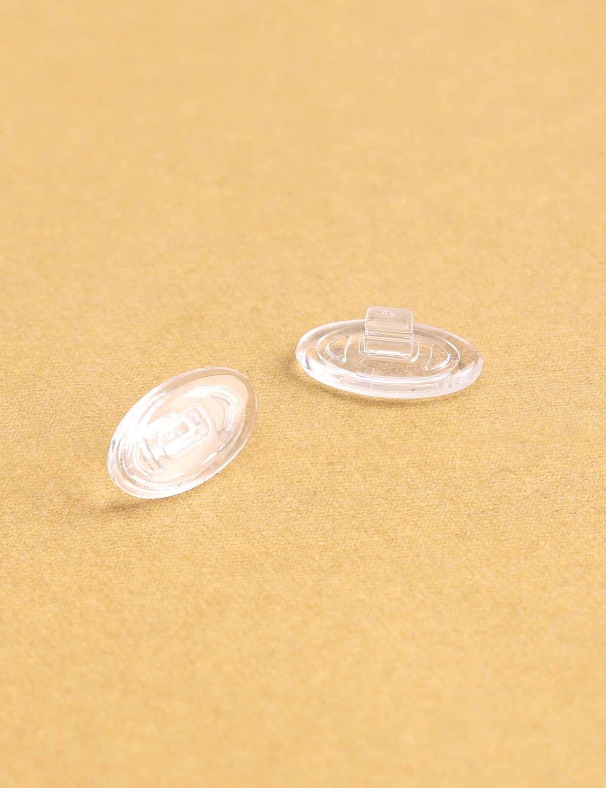 TheoCraft Clear Nose Pads Piece for-Oakley Socket 5.0 OX3217/Socket 5.5 OX3218
