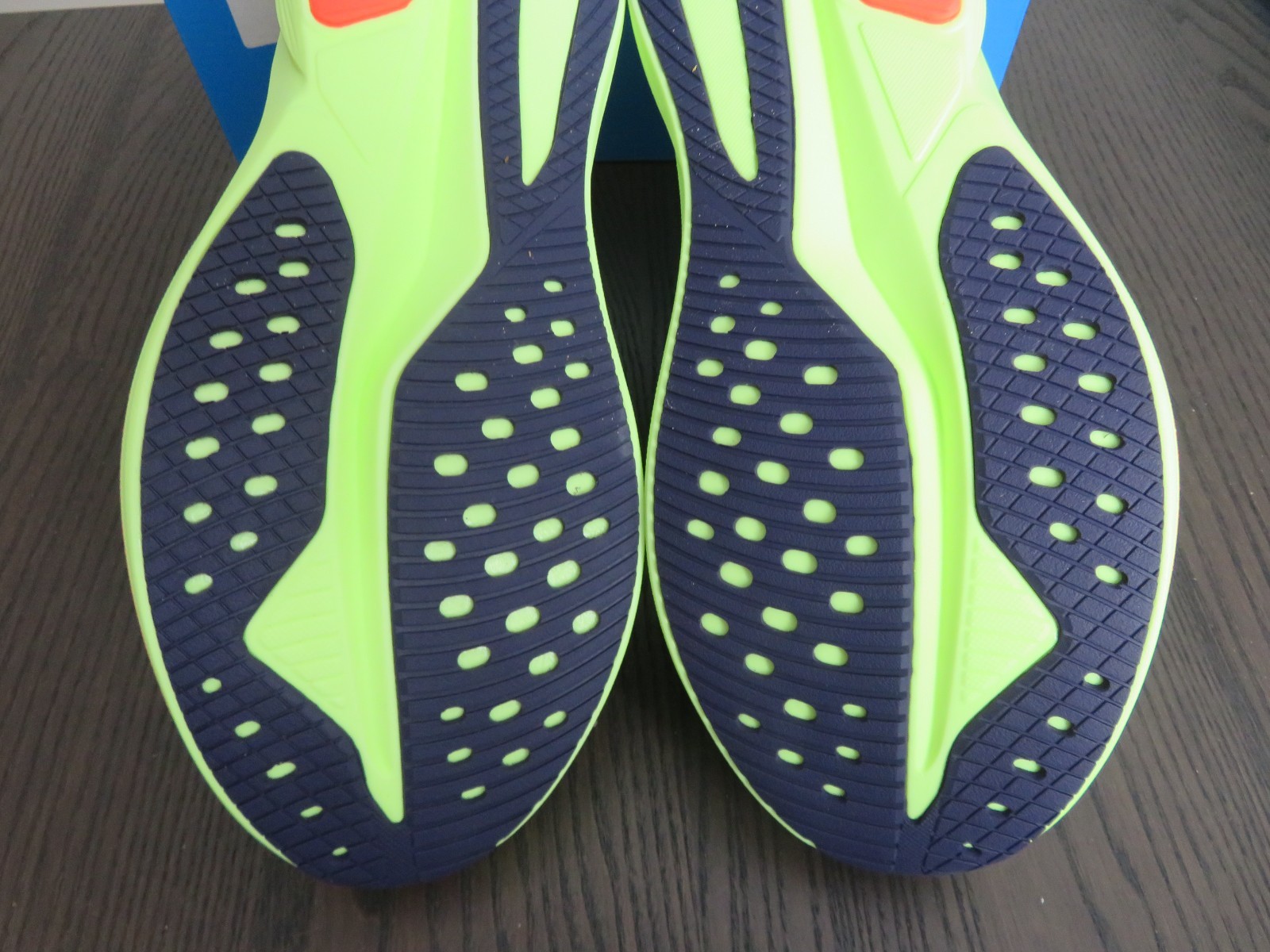 Hoka One One Mach 7 Mens 12 Shoes 1171904 FYZ Gray Green Running Gym Sneaker