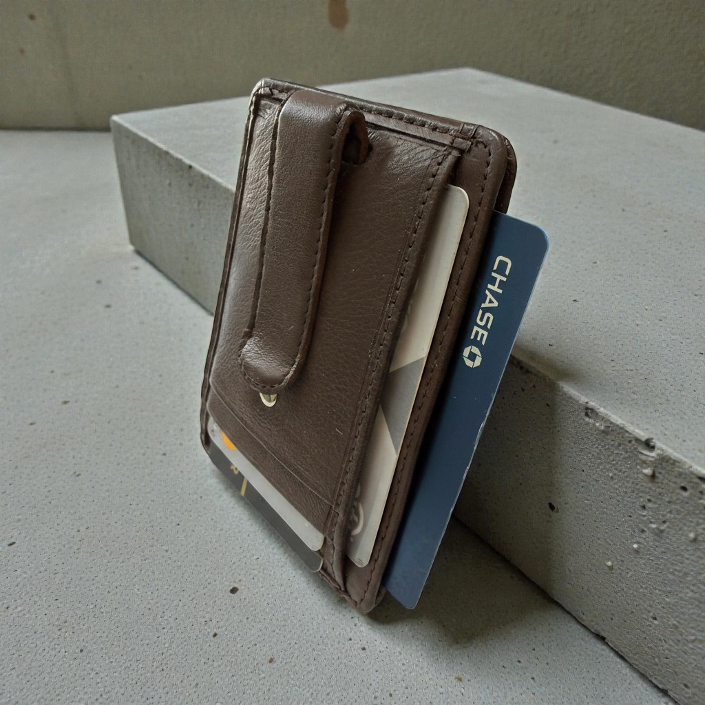 Leatherboss Mens RFID Money Clip Minimalist Front Pocket Wallet – New STYLE