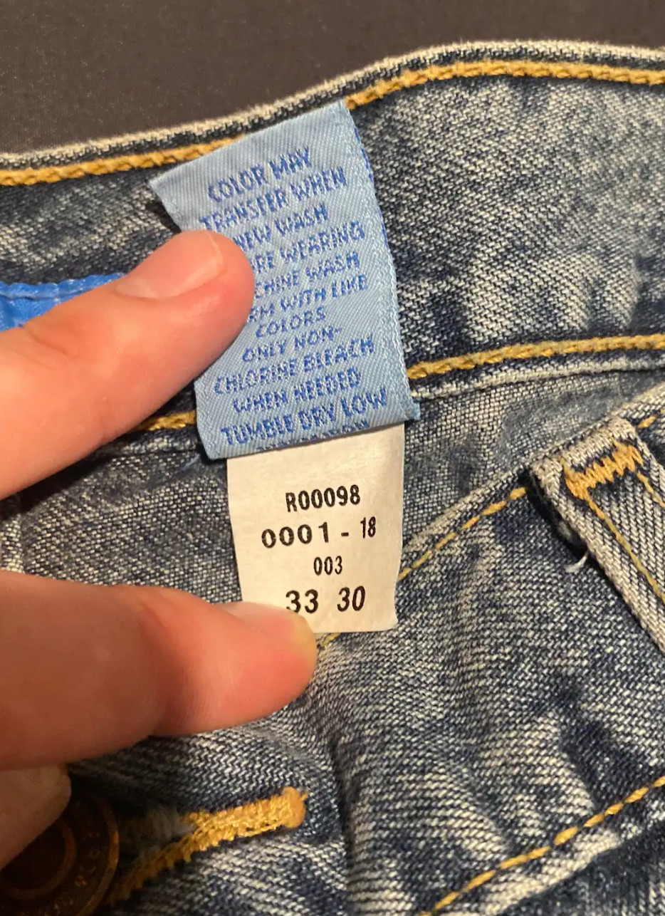 NWT Savile Row Carpenter Jeans Mens 33×30 Light Wash Blue Denim 100% Cotton