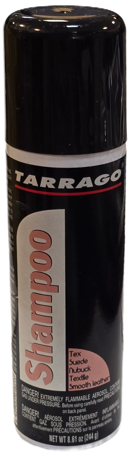 Tarrago Shampoo Cleaner Spray For Tex Suede Nubuck Textile Smooth Leather 8.61oz