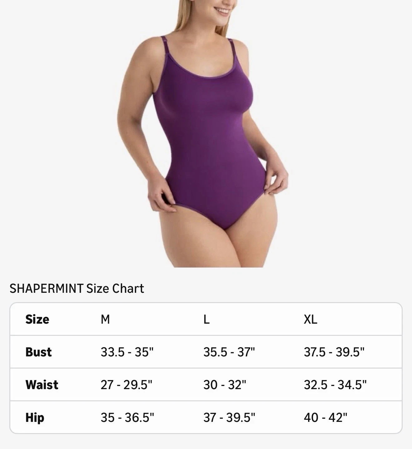 Shapermint Women’s All Day Every Day Scoop Neck Bodysuit, Shapermint Bodysuit